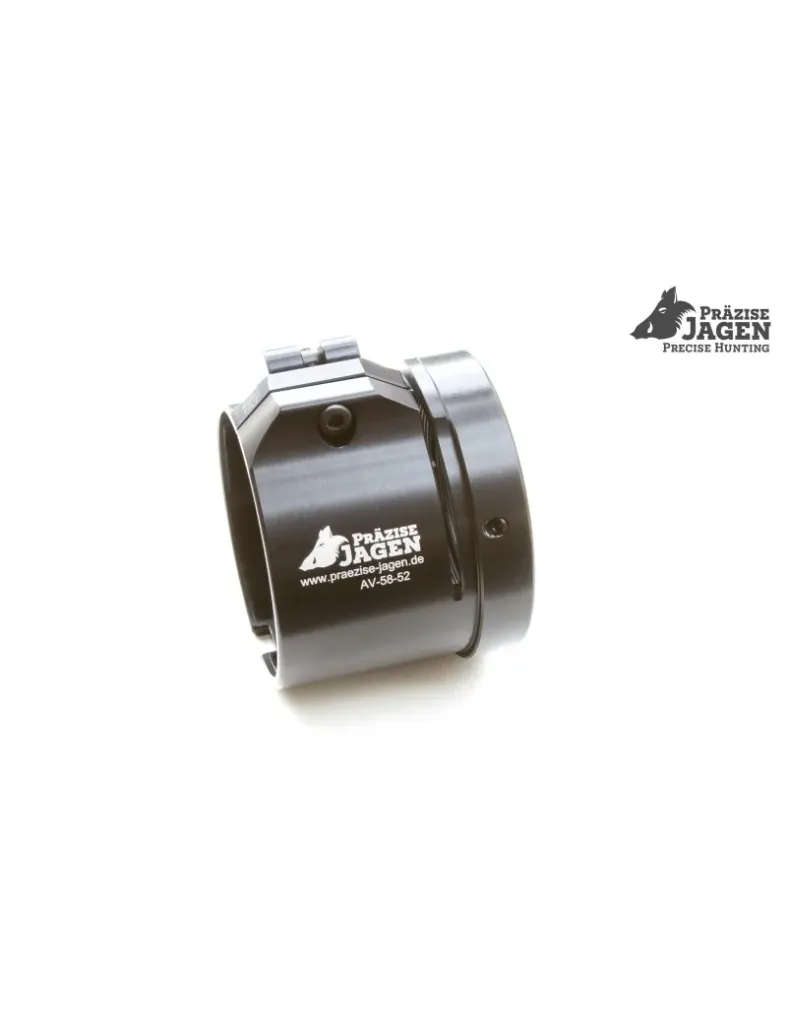 [AT-40-1-032-006] Präzise Jagen ADVANCED Schnellspann-Adapter (48 mm Außendurchmesser Gewinde M52x0.75)