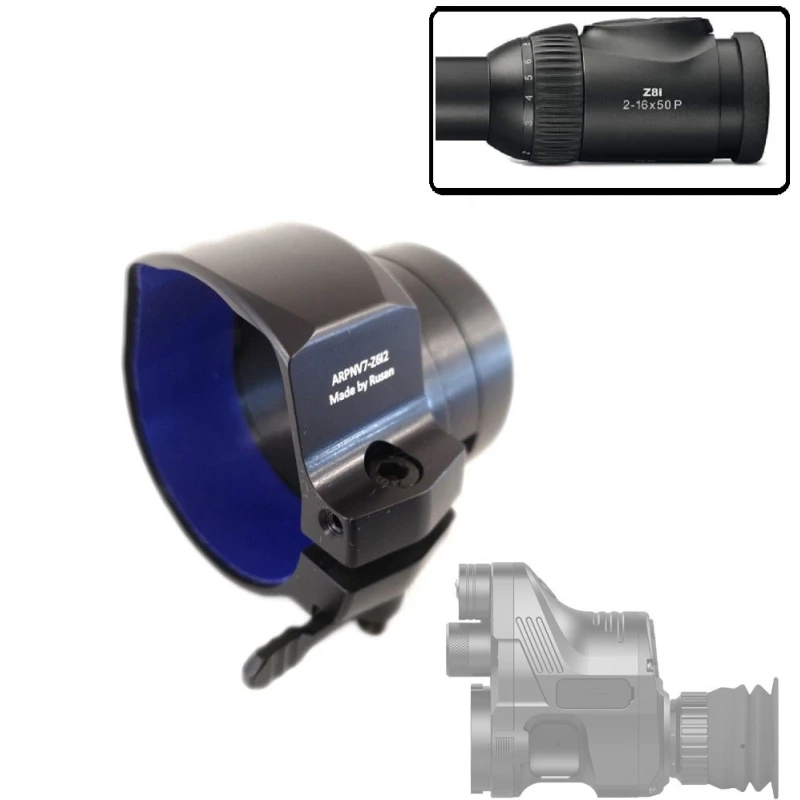 [AT-50-3-016] Rusan Q-R PARD NV007 Adapter für Zielfernrohr Swarovski Z8i