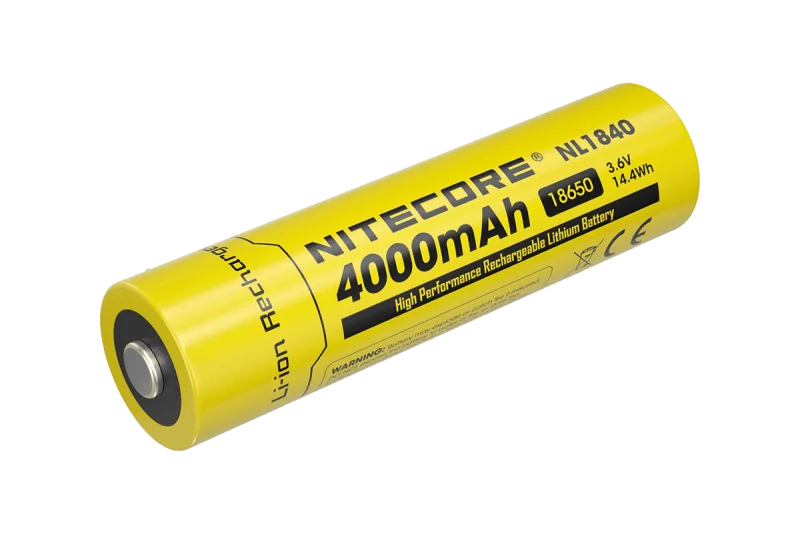 [200-101-007] Nitecore Akku 18650 4000mAh | für Nocpix LUMI