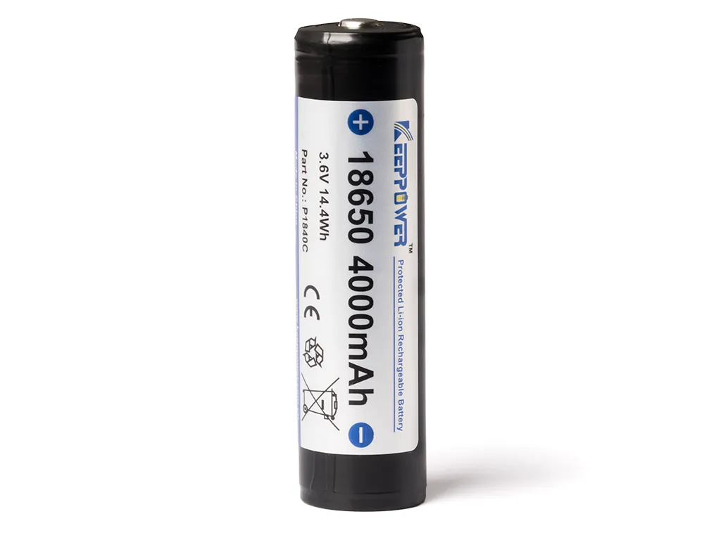 [300-100-007] KeepPower Li-18650 Akku 4000mAh